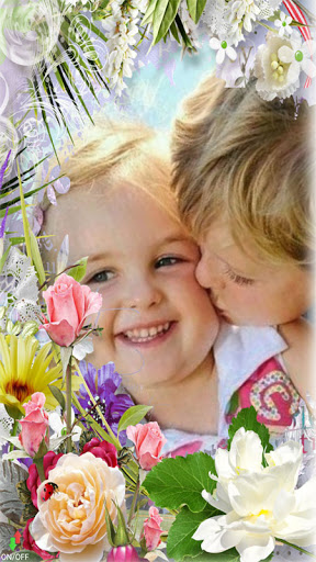 Lovely Flower Photo Frame