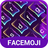Neon Music Keyboard Theme for Snapchat icon