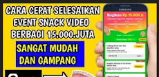 Snack Video Penghasil Uang Terbaru Tips Eventのおすすめ画像3