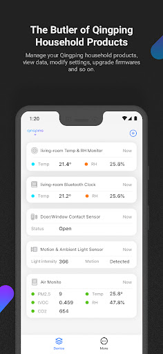 Android application Qingping+ screenshort