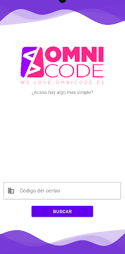 Android application Omnicode Enrollments screenshort