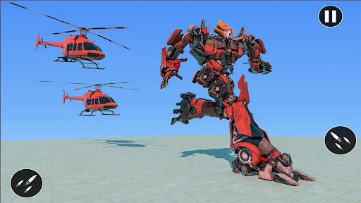 Police Car US War Robot Games Screen 3