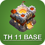 New COC Town Hall 11 Base icon