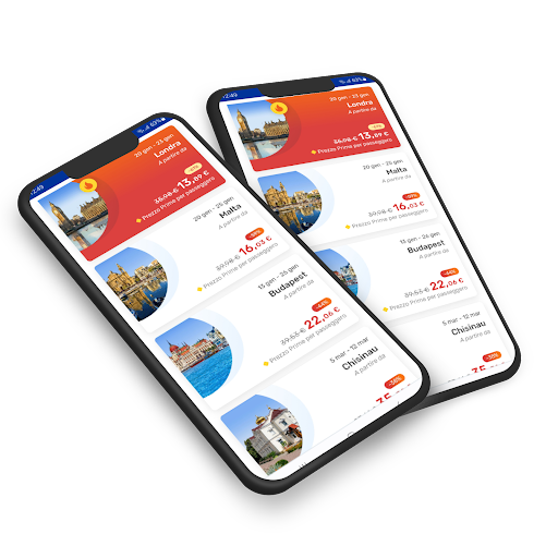 Voli Low Cost Italia Screen 2