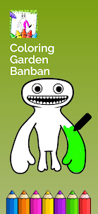 Banban Monster Garden Coloring