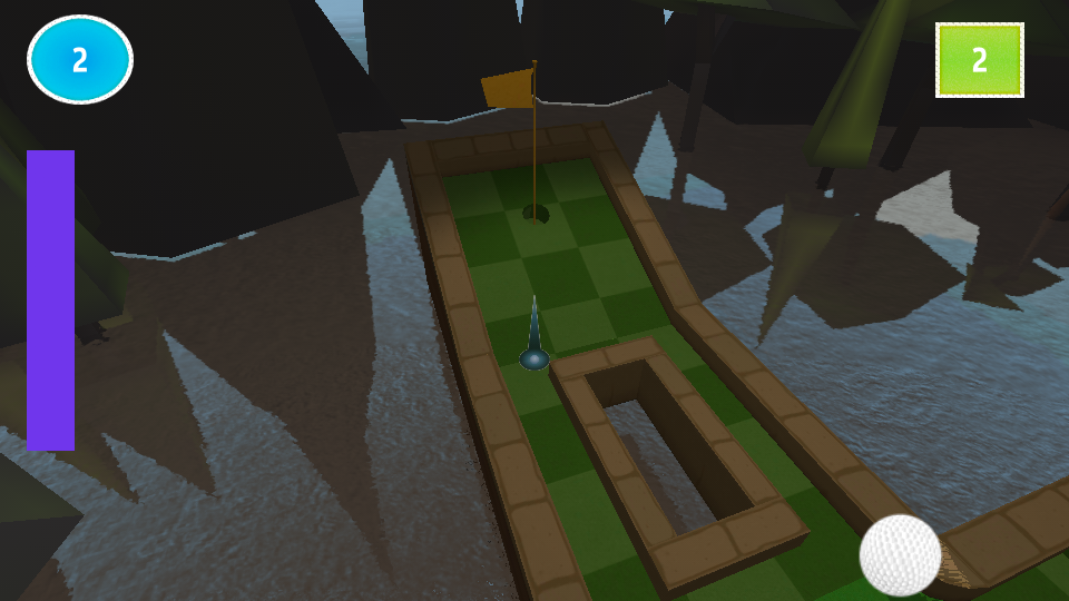 Android application Lets Play Mini Golf 3D screenshort