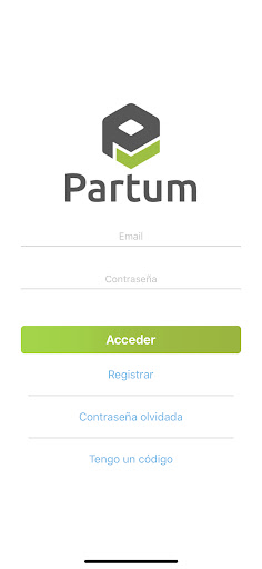 Android application Partum screenshort