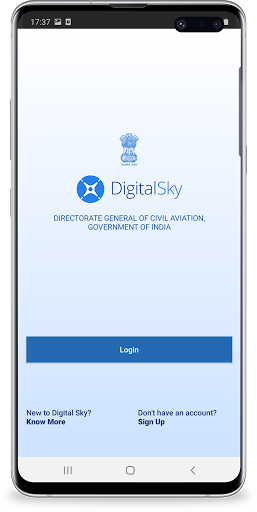 Android application DigitalSky Platform screenshort