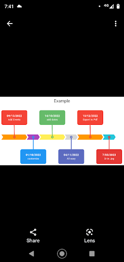 Timeline Maker Screen 2