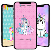 Kawai Unicorn Wallpaper