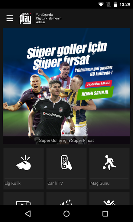 Digiturk Play Yurtdışı Screen 1