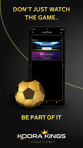 Android application Koora Kings Fantasy Sports screenshort