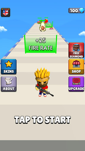 Android application Block Crusher Runner! screenshort