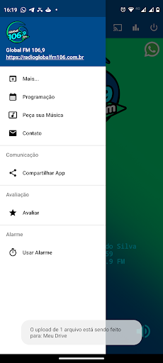 Android application Global FM 106,9 João Monlevade screenshort