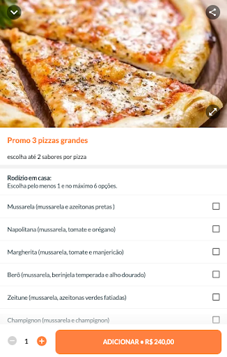 Berô Kosher Pizza Screen 2