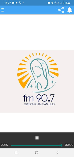Android application Radio Un Nuevo Sol 90.7 screenshort