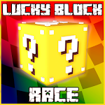 Cover Image of Download Lucky Block Race Maps for Minecraft PE 1.0 APK