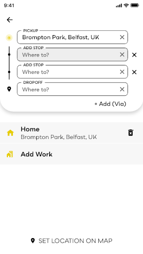 North Belfast Cabs Screen 3