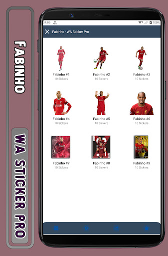 Android application Fabinho - WA Sticker Pro screenshort