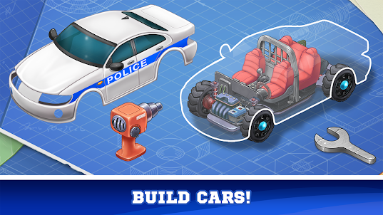 Kids Cars Games build a truck