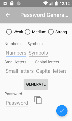 MyPassowords Screen 2