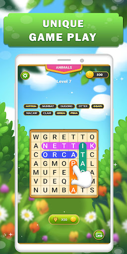 Word Search Game: Offline Screen 2