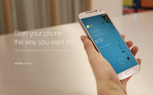 Android application dodol locker - wallpaper screenshort