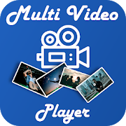 Multi Screen Video Player : On One Screen Mod apk أحدث إصدار تنزيل مجاني