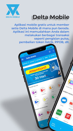 Android application Delta Mobile screenshort