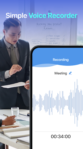 Voice Recorder: Audio to Text Screenshot 1 - AppWisp.com