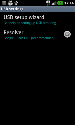 EasyTether Lite (w/o root) Screen 2