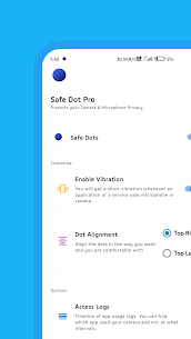 Safe Dot Pro : Indicateurs de confidentialité v3.0.5 MOD APK 1