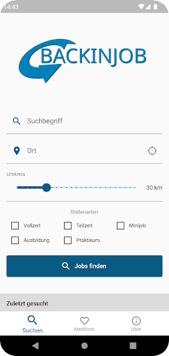 Jobsuche - aktuelle Job App Screenshot 1 - AppWisp.com