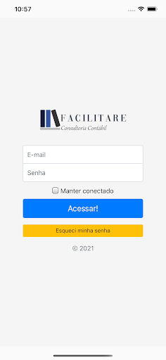 Android application Facilitare Contabilidade screenshort