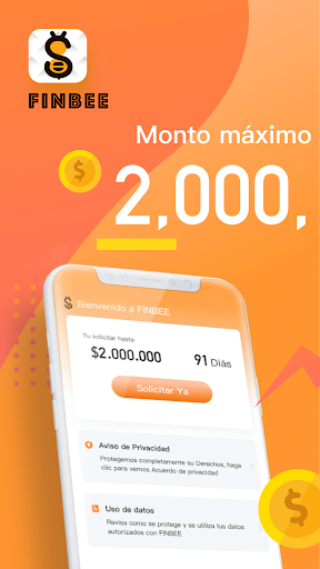 Android application FINBEE-Préstamos de crédito screenshort