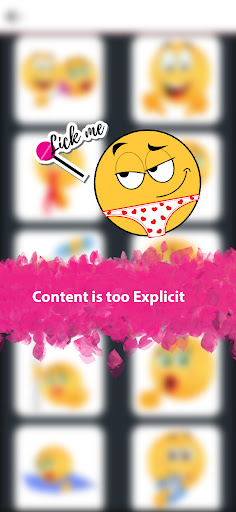 Adult Emoji Sexy Stickers Screen 2