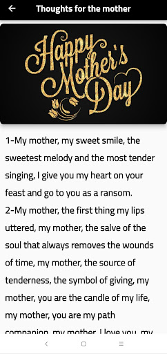 Thoughts of Mothers Day