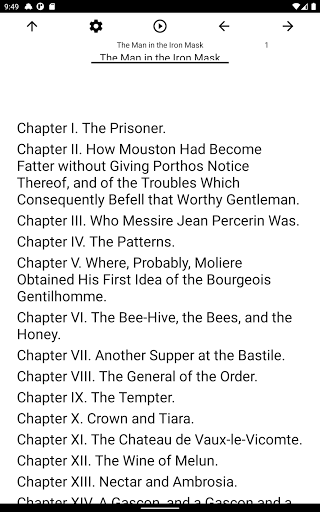 Book, The Man in the Iron Mask Screen 3