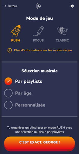 GEORGE Quiz Screen 3