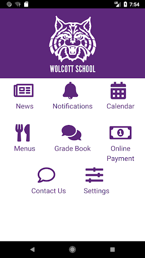 Android application Wolcott School District 154 screenshort