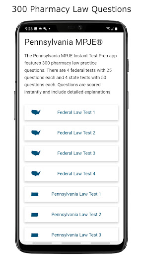 MPJE Pennsylvania Test Prep Screen 2