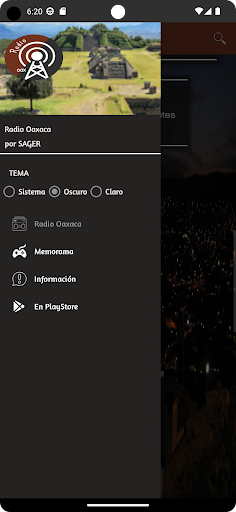 Radio Oaxaca México mas Música Screen 3