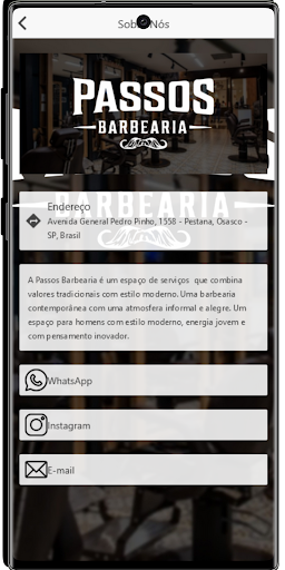 Passos Barbearia Screen 3