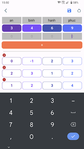 Ghi điểm trò chơi Screen 3