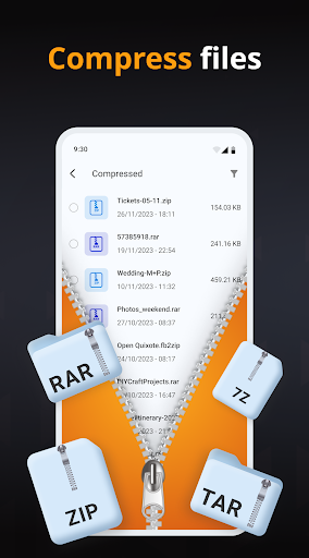 Android application Zip-Unzip-File Extractor screenshort