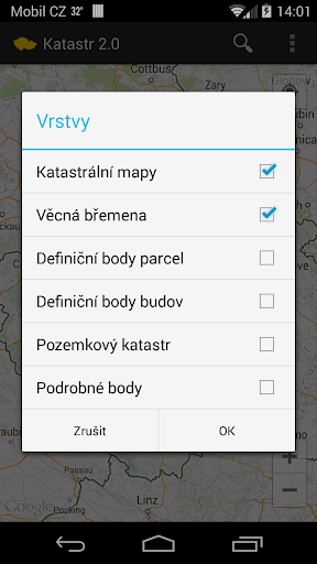 Katastr nemovitostí Screen 3