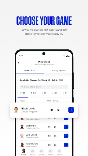 RunYourPool screenshot