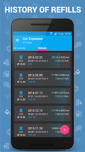 Captura de pantalla de Car Expenses Manager Pro