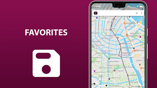 City Transport Map Amsterdam