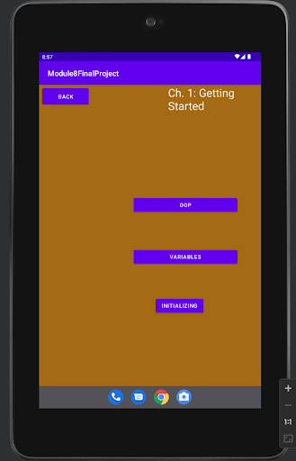 Java Review Screen 3